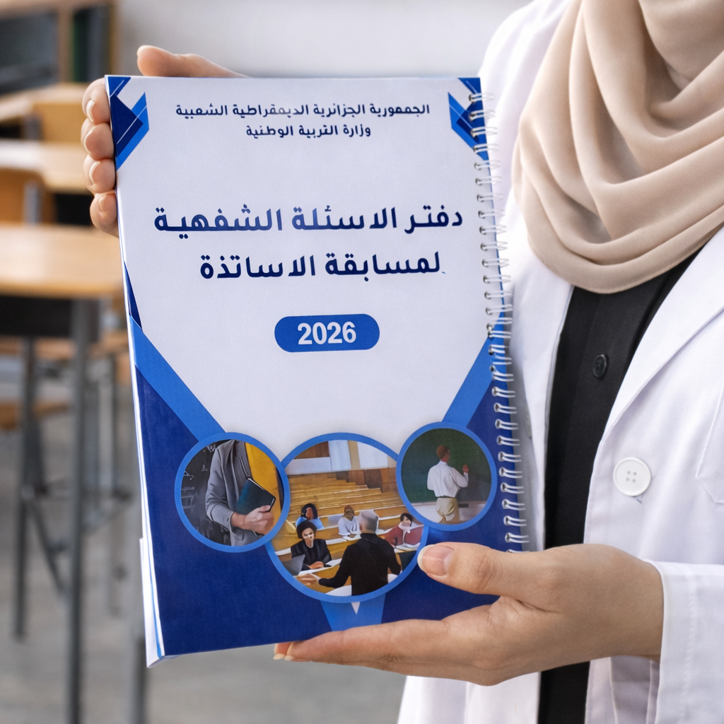 دليل الشفوي لمسابقة الأساتذة 2026 | أسئلة متوقعة + أجوبة جاهزة