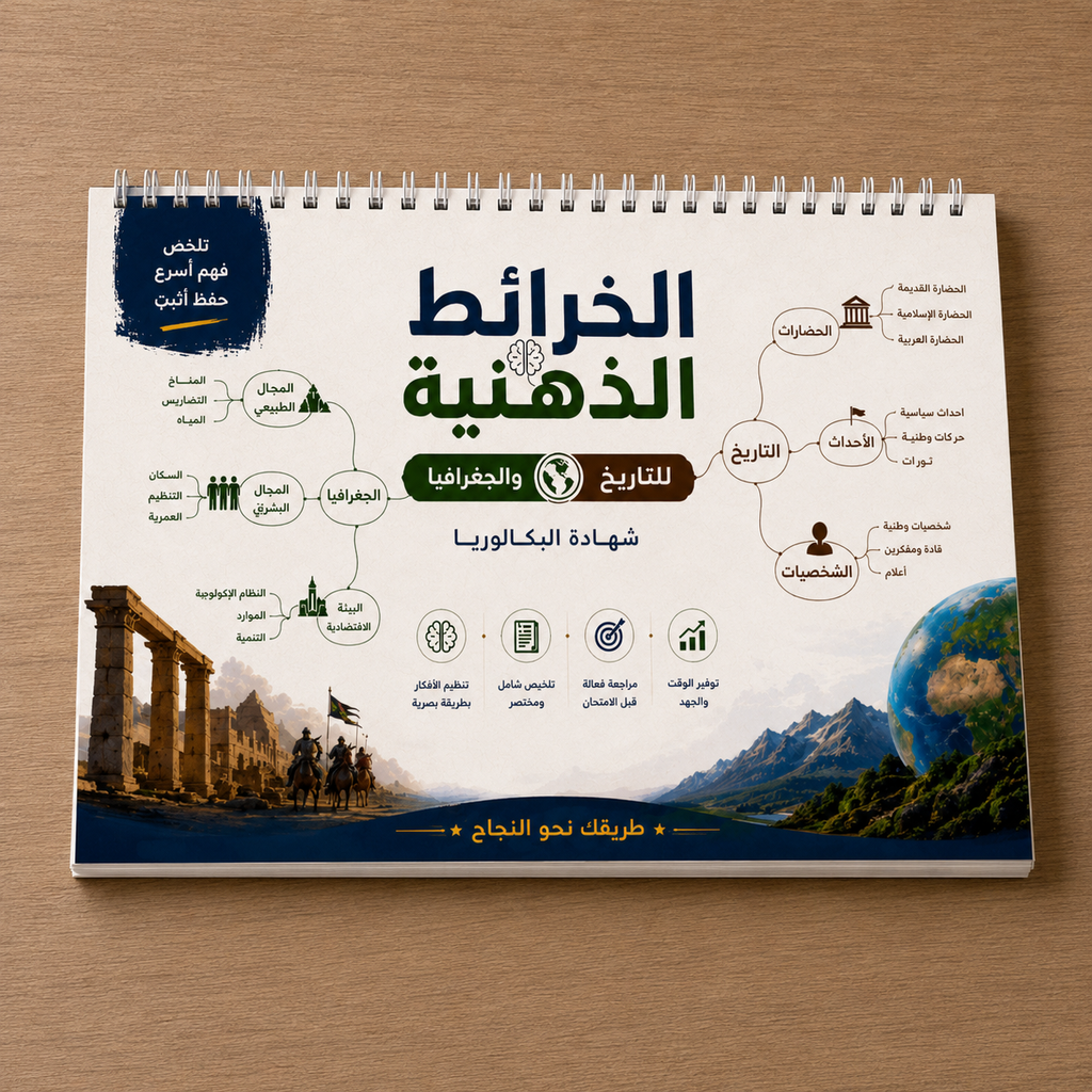 الخرائط الذهنية BAC – مراجعة سريعة وبدون حفظ